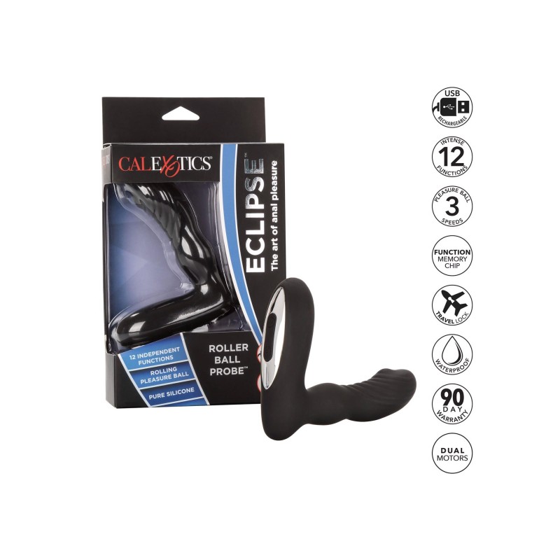 Plug/vibr-WIRELESS PINPOINT PROBE BLACK